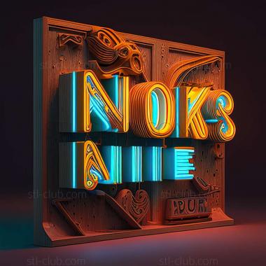 3D model neon signs (STL)